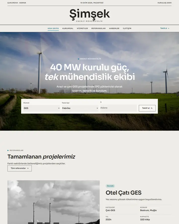 Tema 15 – Minimal tasarım önizlemesi