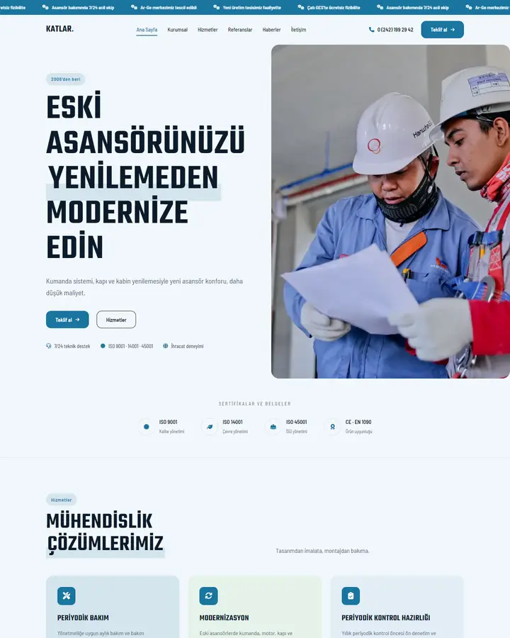 Tema 21 – Canlı Renk Blokları tasarım önizlemesi