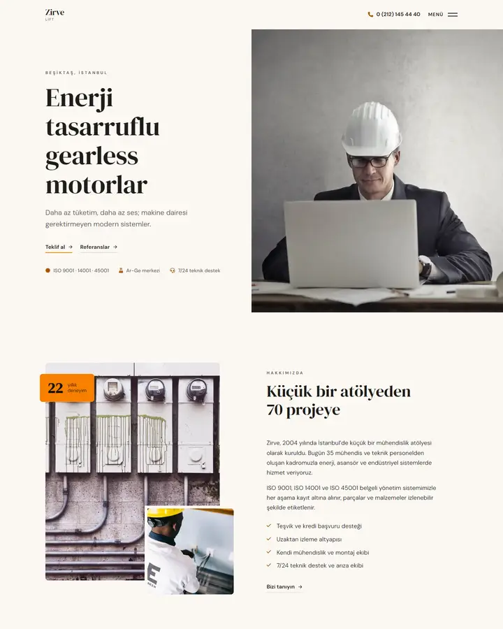 Tema 24 – Minimal tasarım önizlemesi